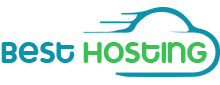 best hosting logo colored